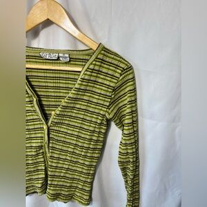 VINTAGE STRIPED L/S KNIT